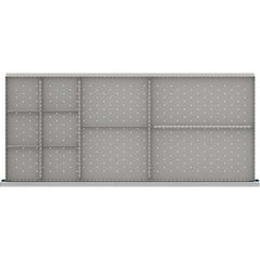 LISTA - 10-Compartment Drawer Divider Layout for 3.15" High Drawers - Apex Tool & Supply