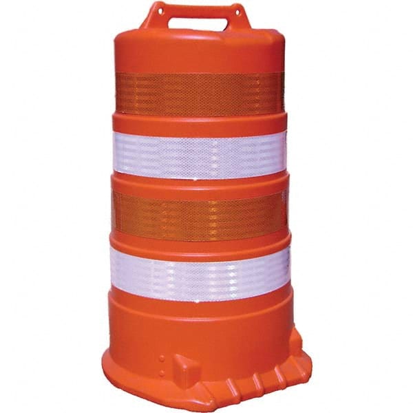VizCon - Traffic Barrels, Delineators & Posts Type: Channelizer Drum Material: Plastic - Apex Tool & Supply