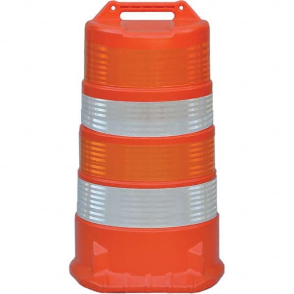 VizCon - Traffic Barrels, Delineators & Posts Type: Channelizer Drum Material: Plastic - Apex Tool & Supply