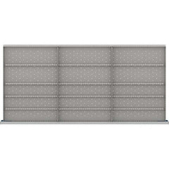 LISTA - 15-Compartment Drawer Divider Layout for 3.15" High Drawers - Apex Tool & Supply