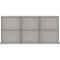 LISTA - 6-Compartment Drawer Divider Layout for 3.15" High Drawers - Apex Tool & Supply