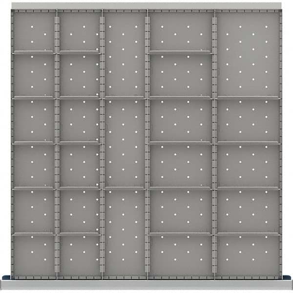 LISTA - 26-Compartment Drawer Divider Layout for 3.15" High Drawers - Apex Tool & Supply