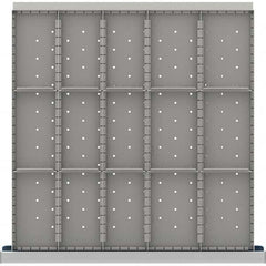 LISTA - 15-Compartment Drawer Divider Layout for 3.15" High Drawers - Apex Tool & Supply