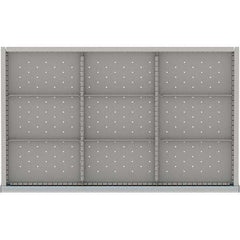 LISTA - 9-Compartment Drawer Divider Layout for 3.15" High Drawers - Apex Tool & Supply