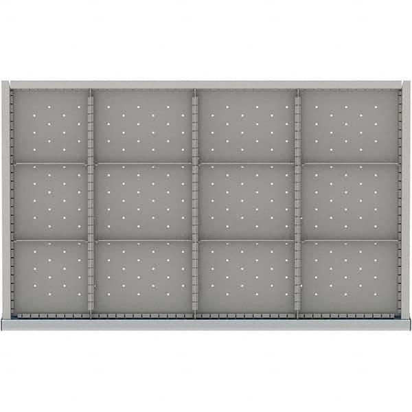 LISTA - 12-Compartment Drawer Divider Layout for 3.15" High Drawers - Apex Tool & Supply