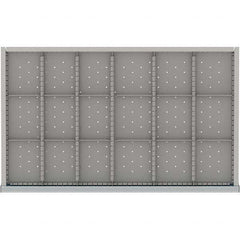 LISTA - 18-Compartment Drawer Divider Layout for 3.15" High Drawers - Apex Tool & Supply