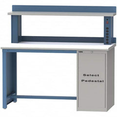 LISTA - Stationary Work Benches, Tables Type: Workstation Top Material: Plastic Laminate - Apex Tool & Supply
