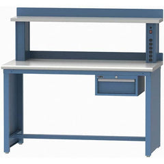LISTA - Stationary Work Benches, Tables Type: Workstation Top Material: Plastic Laminate - Apex Tool & Supply