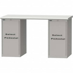 LISTA - Stationary Work Benches, Tables Type: Workstation Top Material: Plastic Laminate - Apex Tool & Supply