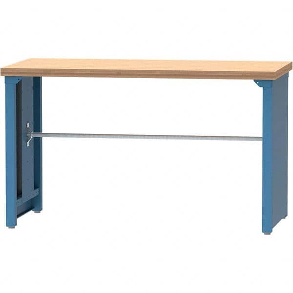 LISTA - Stationary Work Benches, Tables Type: Packaging Table Top Material: Butcher Block - Apex Tool & Supply