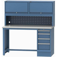 LISTA - Stationary Work Benches, Tables Type: Workstation Top Material: Plastic Laminate - Apex Tool & Supply