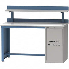 LISTA - Stationary Work Benches, Tables Type: Workstation Top Material: Plastic Laminate - Apex Tool & Supply