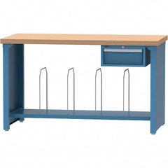 LISTA - Stationary Work Benches, Tables Type: Packaging Table Top Material: Butcher Block - Apex Tool & Supply