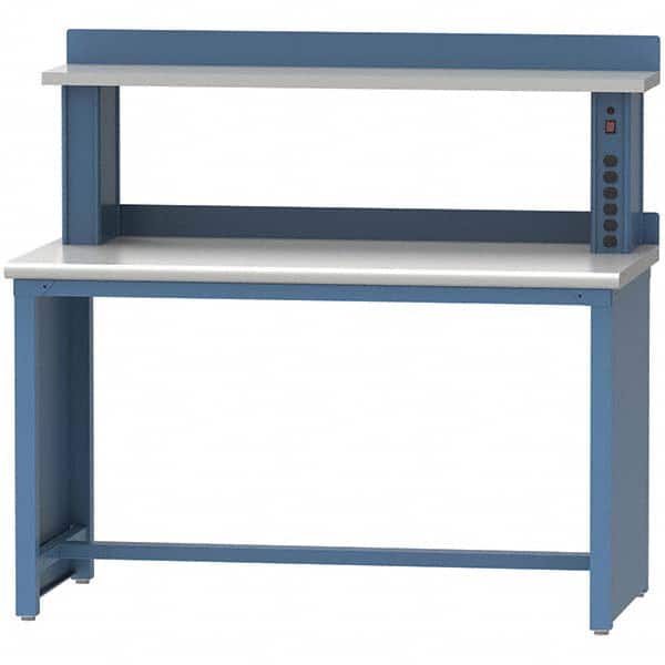 LISTA - Stationary Work Benches, Tables Type: Workstation Top Material: Plastic Laminate - Apex Tool & Supply