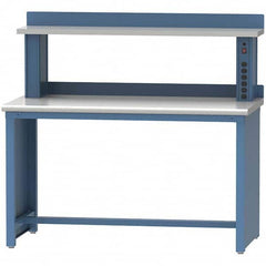 LISTA - Stationary Work Benches, Tables Type: Workstation Top Material: Plastic Laminate - Apex Tool & Supply