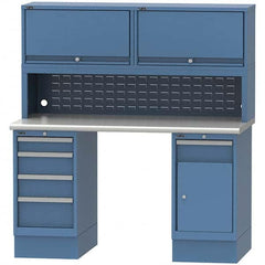 LISTA - Stationary Work Benches, Tables Type: Workstation Top Material: Plastic Laminate - Apex Tool & Supply