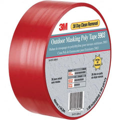 3M - 60 Yd x 50" x 7.5 mil Red Polyethylene Cloth Duct Tape - Apex Tool & Supply