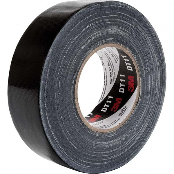 3M - 54.8m x 48mm x 11 mil Silver Polyethylene Cloth Duct Tape - Apex Tool & Supply