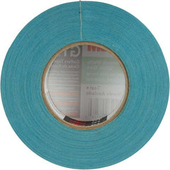 3M - 50m x 48mm x 11 mil Fluorescent Pink Cotton Cloth Gaffers Tape - Apex Tool & Supply