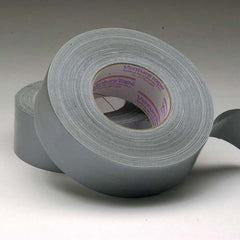 3M - 50m x 48mm x 9 mil Black Polyethylene Cloth Duct Tape - Apex Tool & Supply