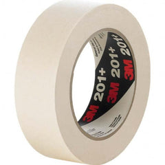 3M - 48mm Wide x 55 m x 4.4 mil Tan Crepe Paper Masking Tape - Apex Tool & Supply