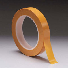 3M - 1" Wide x 36 Yd Long x 5.3 mil Orange Vinyl Masking Tape - Apex Tool & Supply