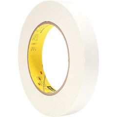 3M - 3/4" Wide x 60 Yd Long x 6.7 mil White Paper Masking Tape - Apex Tool & Supply