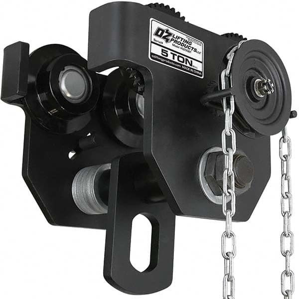 OZ Lifting Products - Trolleys Type: Geared Beam Trolley Load Capacity (Lb.): 10,000.000 - Apex Tool & Supply