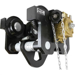 OZ Lifting Products - Trolleys Type: Geared Beam Trolley Load Capacity (Lb.): 40,000.000 - Apex Tool & Supply