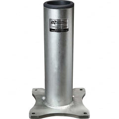 OZ Lifting Products - Davit Crane Bases Base Type: Pedestal Base Finish/Coating: Zinc Plated - Apex Tool & Supply