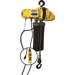 OZ Lifting Products - Electric Hoists Type: Electric Chain Hoist Load Capacity (Ton): 1 - Apex Tool & Supply