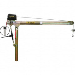 OZ Lifting Products - Davit Cranes Davit Crane Type: Spur Gear Capacity (Lb.): 1,200 - Apex Tool & Supply
