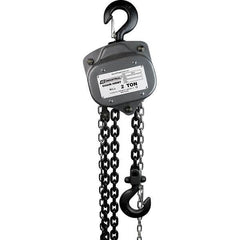 OZ Lifting Products - 4,000 Lb Capacity, 20' Lift Height, Chain Manual Hoist - Apex Tool & Supply