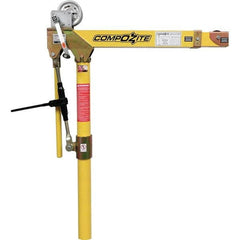 OZ Lifting Products - Davit Cranes Davit Crane Type: Spur Gear Capacity (Lb.): 1,200 - Apex Tool & Supply
