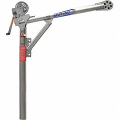 OZ Lifting Products - Davit Cranes Davit Crane Type: Spur Gear Capacity (Lb.): 1,000 - Apex Tool & Supply