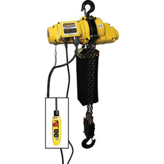 OZ Lifting Products - Electric Hoists Type: Electric Chain Hoist Load Capacity (Ton): 2 - Apex Tool & Supply