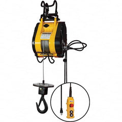 OZ Lifting Products - Electric Hoists Type: Wire Rope Hoist Load Capacity (Ton): 0.25 - Apex Tool & Supply