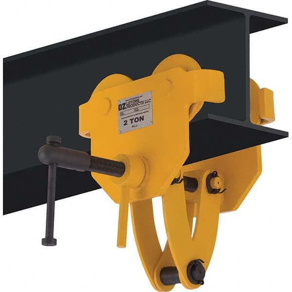 OZ Lifting Products - Trolleys Type: Quick Install Manual Trolley Load Capacity (Lb.): 4,000.000 - Apex Tool & Supply