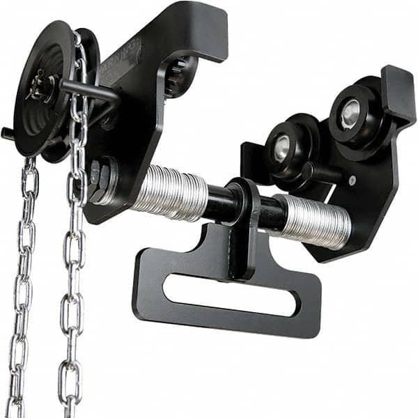 OZ Lifting Products - Trolleys Type: Geared Beam Trolley Load Capacity (Lb.): 1,000.000 - Apex Tool & Supply