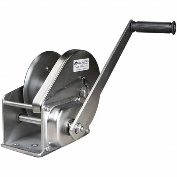 OZ Lifting Products - Winches Type: Brake Winch Line Pull Capacity (Lb.): 1,500 - Apex Tool & Supply