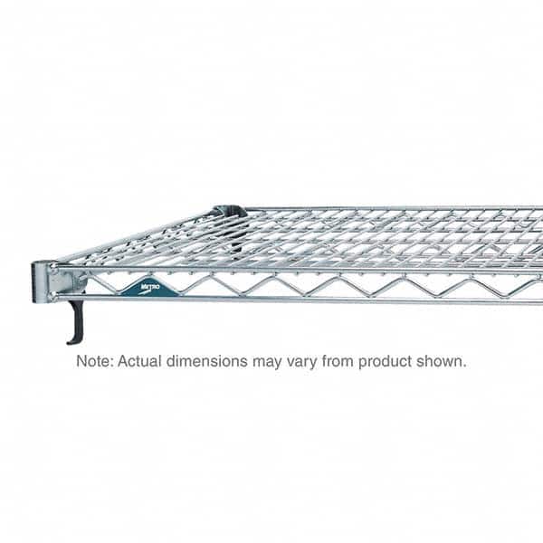 Metro - 42" Wide x 1" High x 14" Long Open Shelving Wire Shelf - Apex Tool & Supply