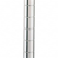 Metro - 1" Wide x 7" High x 1" Long Open Shelving Mobile Shelving Post - Apex Tool & Supply