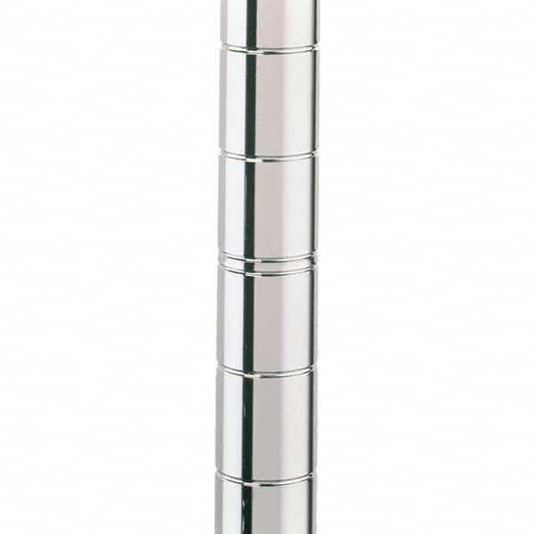 Metro - 1" Wide x 33" High x 1" Long Open Shelving Stationary Shelving Post - Apex Tool & Supply
