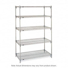 Metro - 2,000 Lb Capacity 5 Shelf Wire Shelving - Starter Unit - Apex Tool & Supply