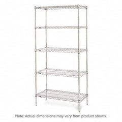 Metro - 2,000 Lb Capacity 5 Shelf Wire Shelving - Starter Unit - Apex Tool & Supply