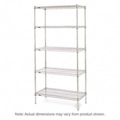 Metro - 2,000 Lb Capacity 5 Shelf Wire Shelving - Starter Unit - Apex Tool & Supply