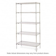 Metro - 2,000 Lb Capacity 5 Shelf Wire Shelving - Starter Unit - Apex Tool & Supply