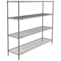 Metro - 2,000 Lb Capacity 4 Shelf Wire Shelving - Starter Unit - Apex Tool & Supply