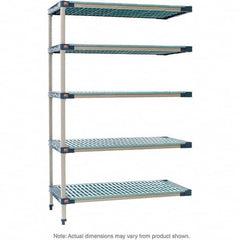 Metro - Plastic Shelving Type: Structural Plastic Open Shelving Shelf Capacity (Lb.): 2,000 - Apex Tool & Supply
