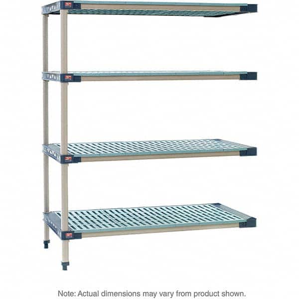 Metro - Plastic Shelving Type: Structural Plastic Open Shelving Shelf Capacity (Lb.): 2,000 - Apex Tool & Supply